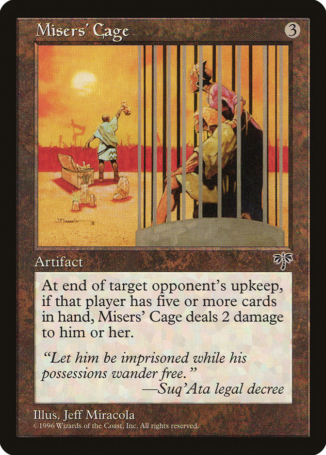 Misers Cage